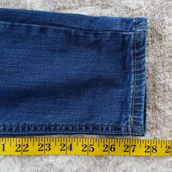 Banana Republic Girlfriend Distressed Jeans 25 / 0 Blue - Picture 16 of 16